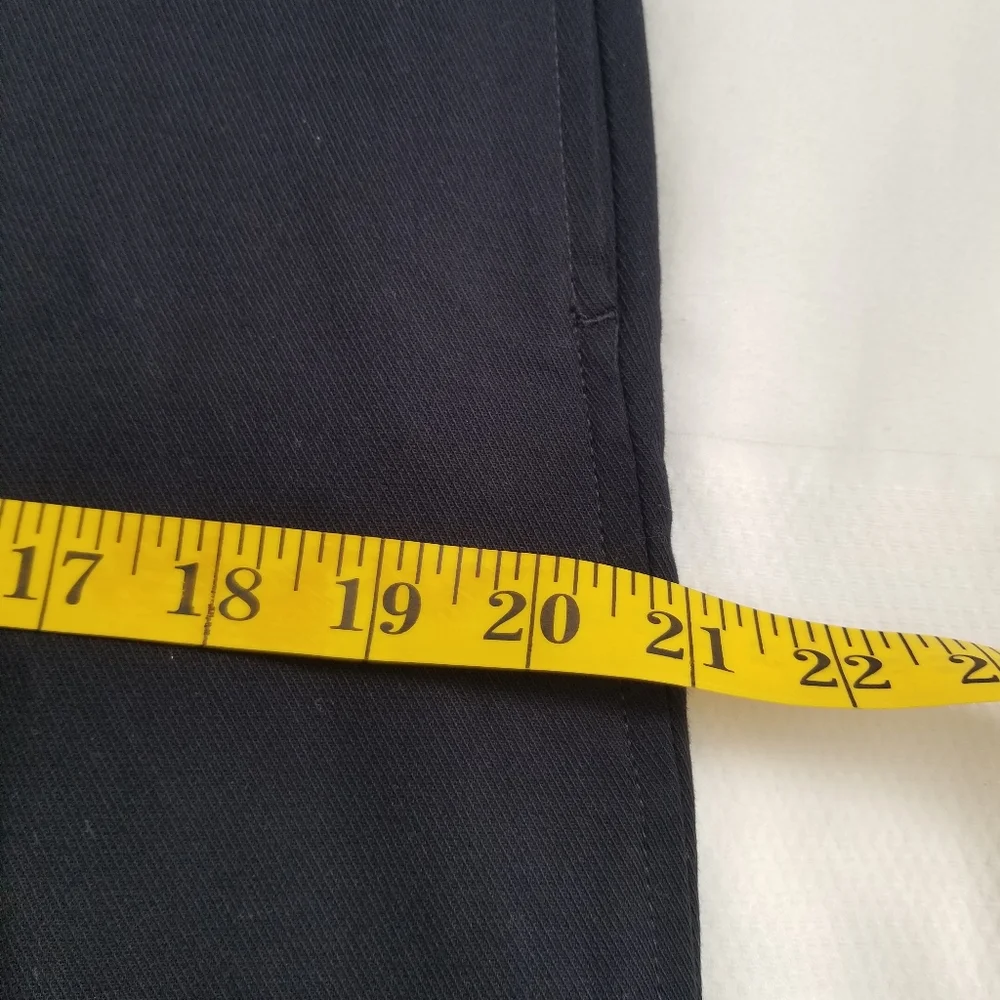 NWT Club Monaco Calvary Wide Leg Pant. Size 6 Navy Blue - Picture 8 of 13
